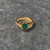 Emerald Panchloha Ring - Men's Anti-Tarnish