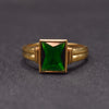 Premium Handmade Zircon 24K Gold Plated Ring for Men