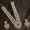 Dazzle Your Way with the Majestic Layers of Asp Fashion Jewellery's American Diamond Necklace Set