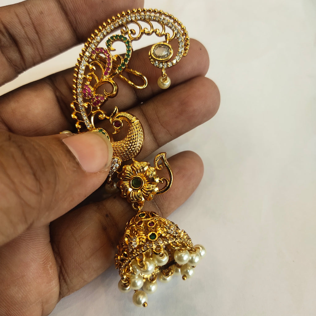 Asp Antique Zircon Ear Cuffs