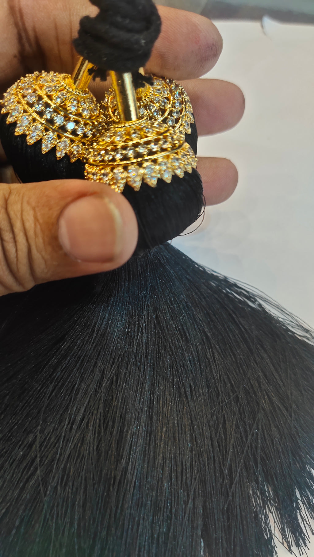 Asp Zircon Kunjalam - Kuppulu - Jada Gantallu - For Classical Dance Hair Extension