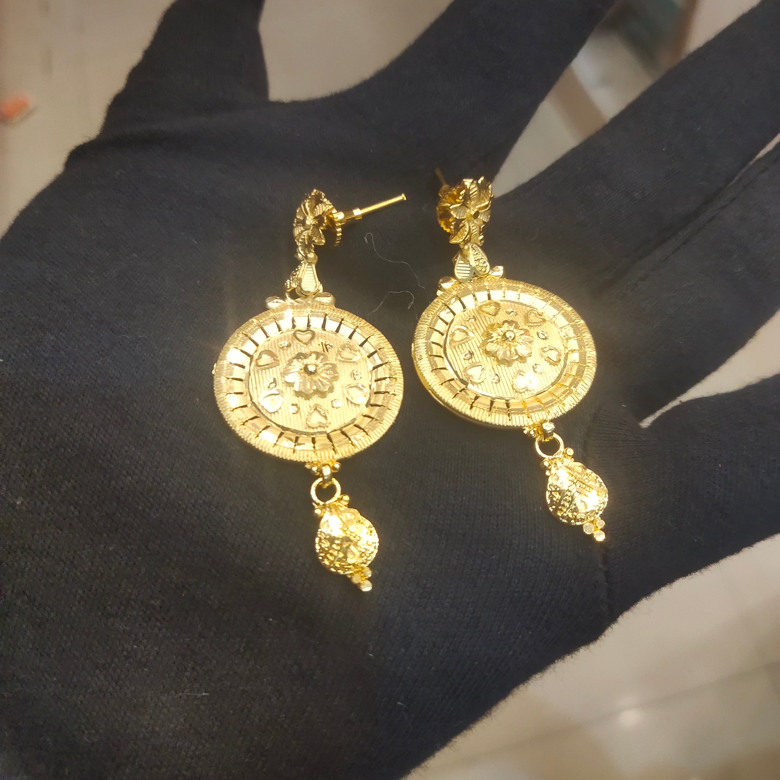 24K Gold Plated Forming Choker - Premium Wedding Jewelry