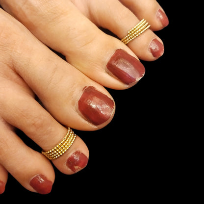 "Embrace Elegance and Tradition with Panchloha Toe Rings by ASP Fashion Jewellery"