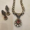 Asp Pink Victorian Polki Necklace Set