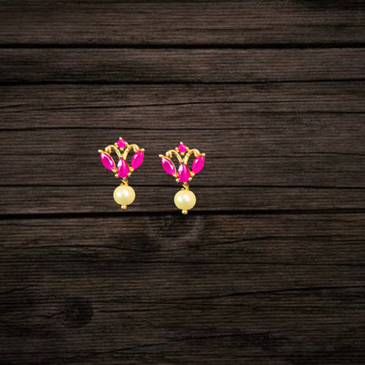 Asp Fashion Jewellery Cz Stud Earrings