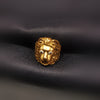 Asp Lion-Faced Ring in 925 Silver