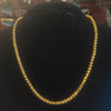 Chandramukhi Gold Chain Necklace - 20 Inch | Unisex 129345614300