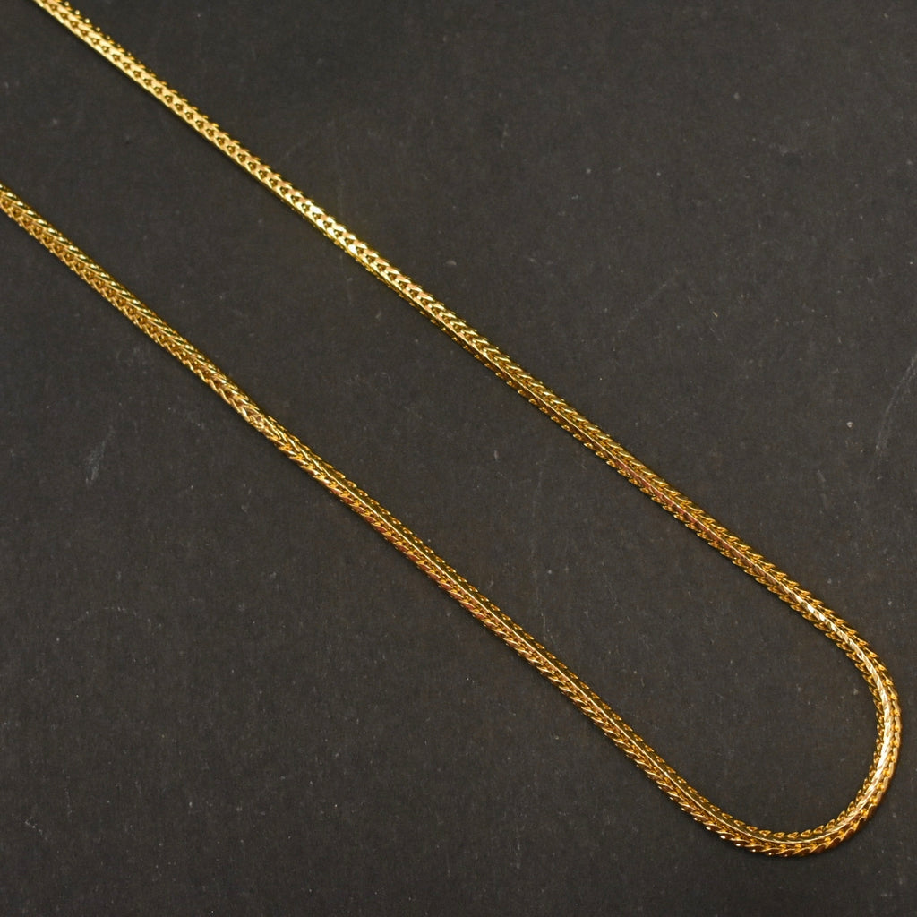 30 Inch 24K Gold Plated Chain - Anti-Tarnish Daily Wear