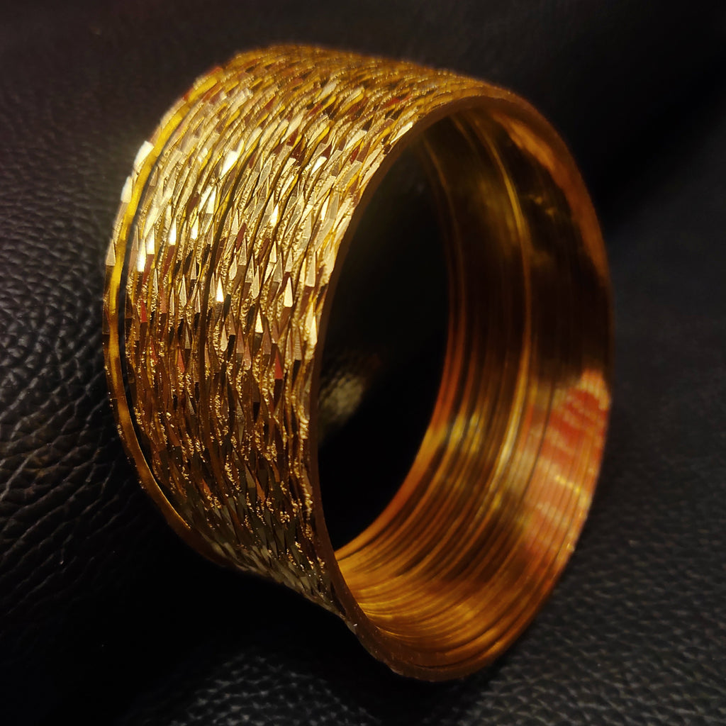 Ultimate 24 Thin Bangles Set - One Gram Gold Plated | Asp Fashion Jewellery