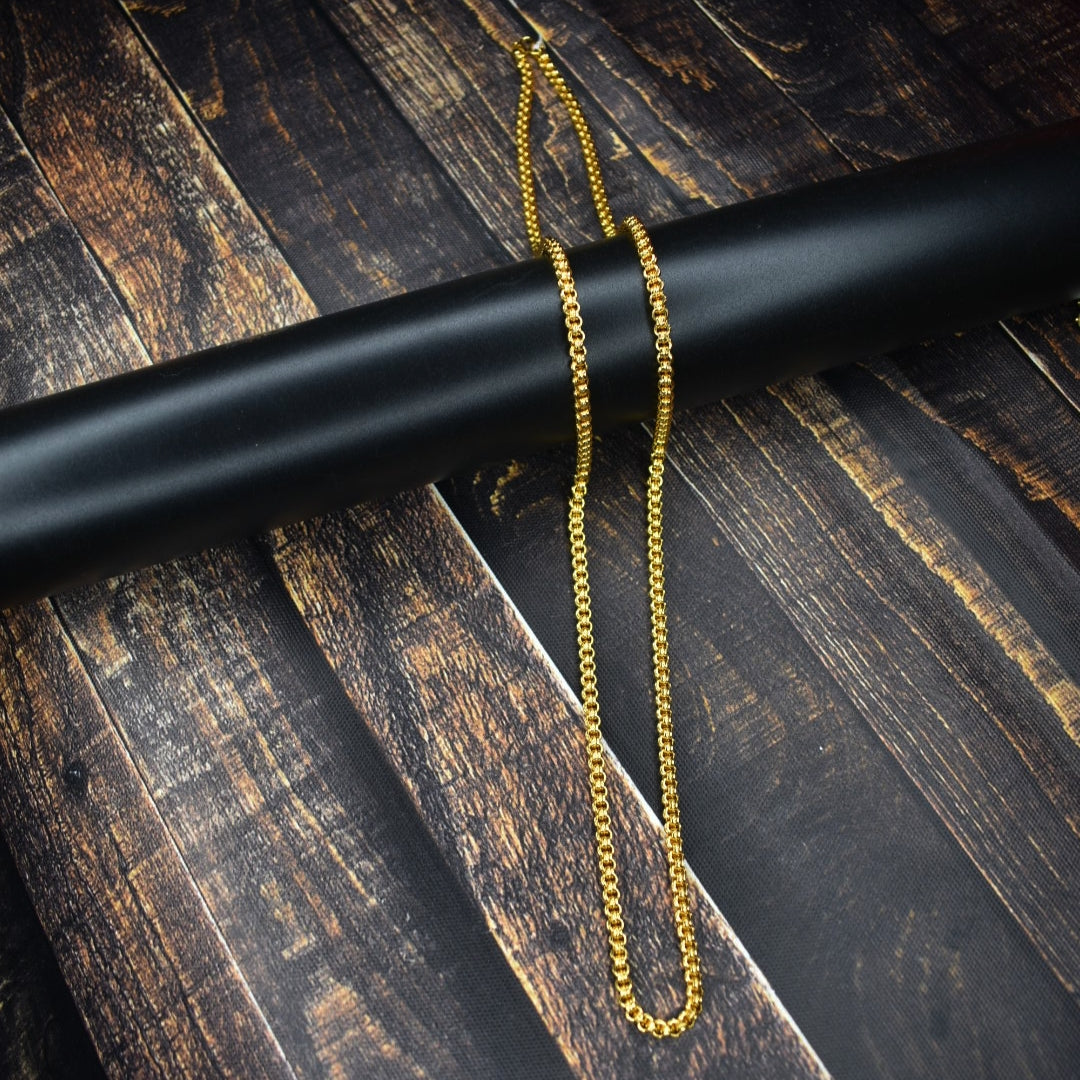 24K Gold-Plated Chain - Premium Unisex Fashion Chain