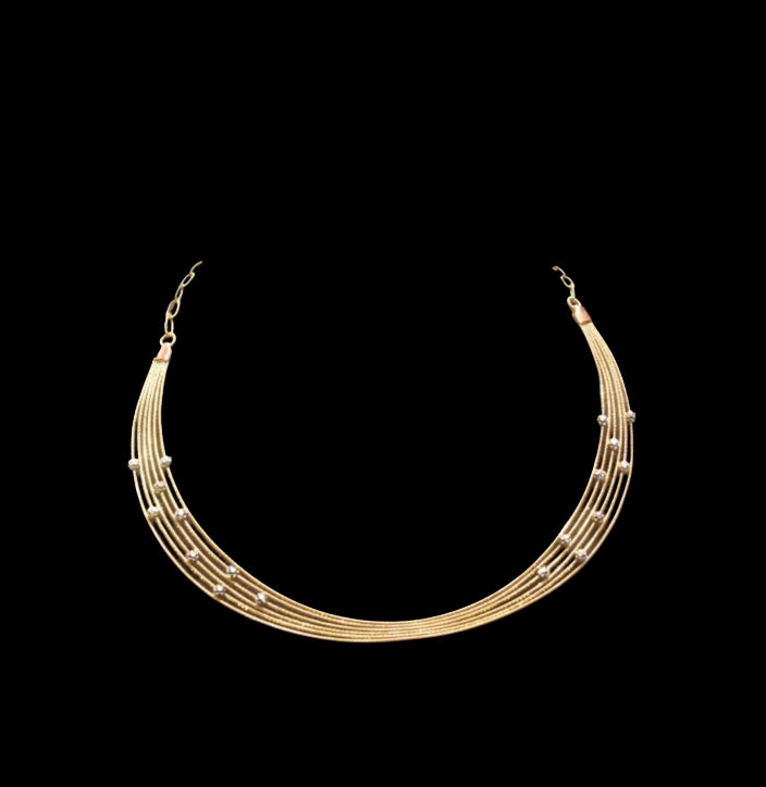 Exquisite Asp 925 Sterling Silver Kante Necklace