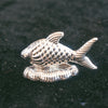 Pure Silver Fish/Chandi ki Machli for Astrological and Lal Kitab Remedy | Silver Fish for Vastu, Pooja and Gifting (Small)