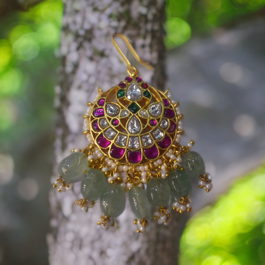 Asp Jadau Kundan Maang Tikka