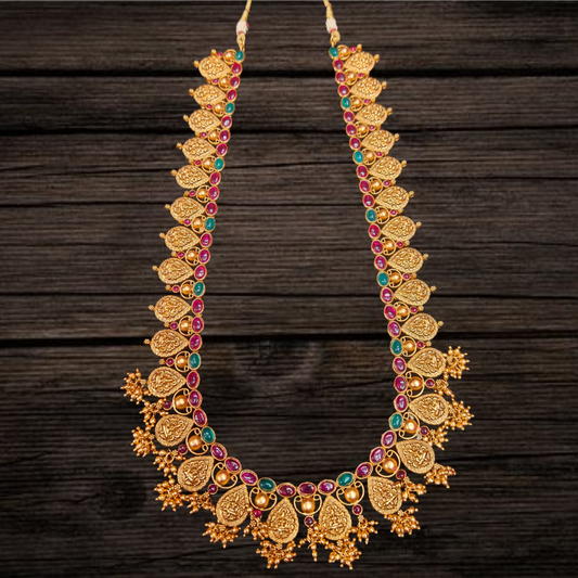 Antique Laxmi Necklace Set By Asp Fashion Jewellery