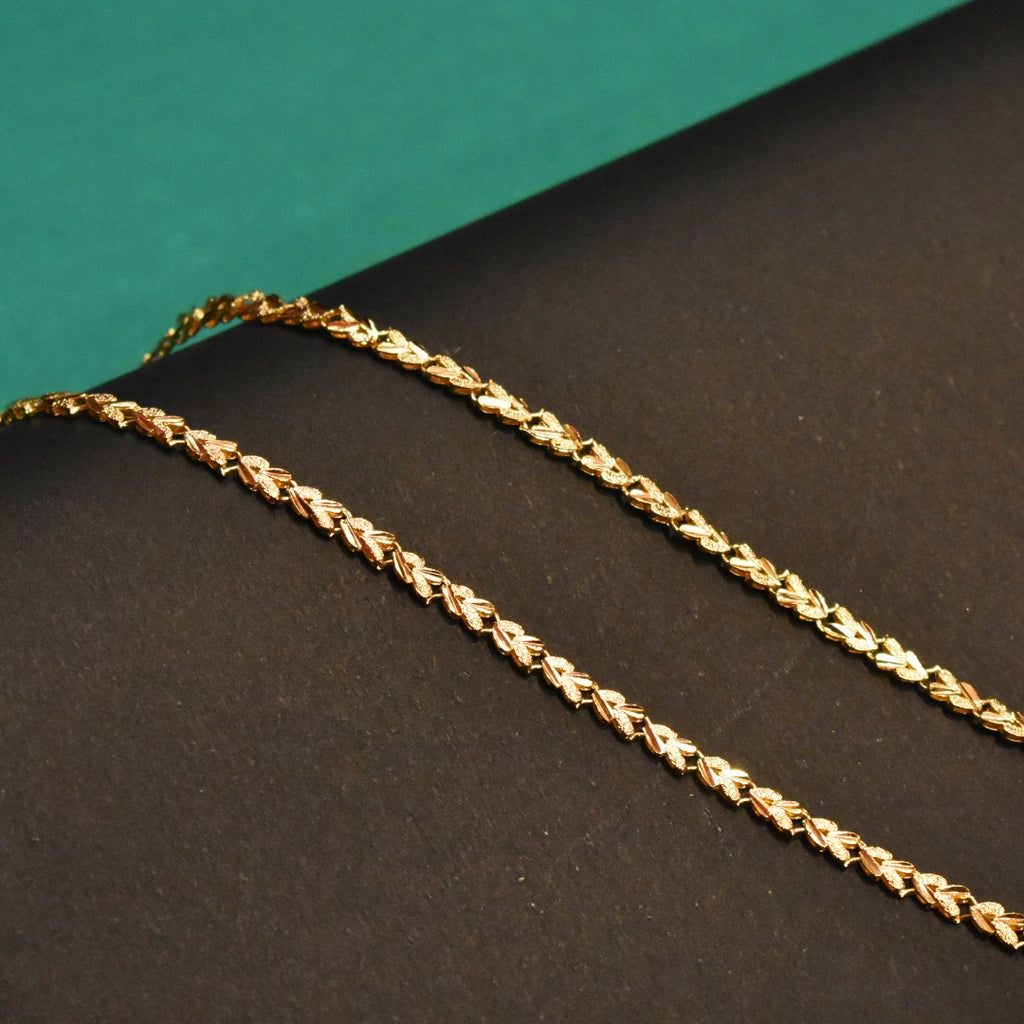 "Dripping in Luxury: The ASP 24k Gold Plated 30-Inch Chain"