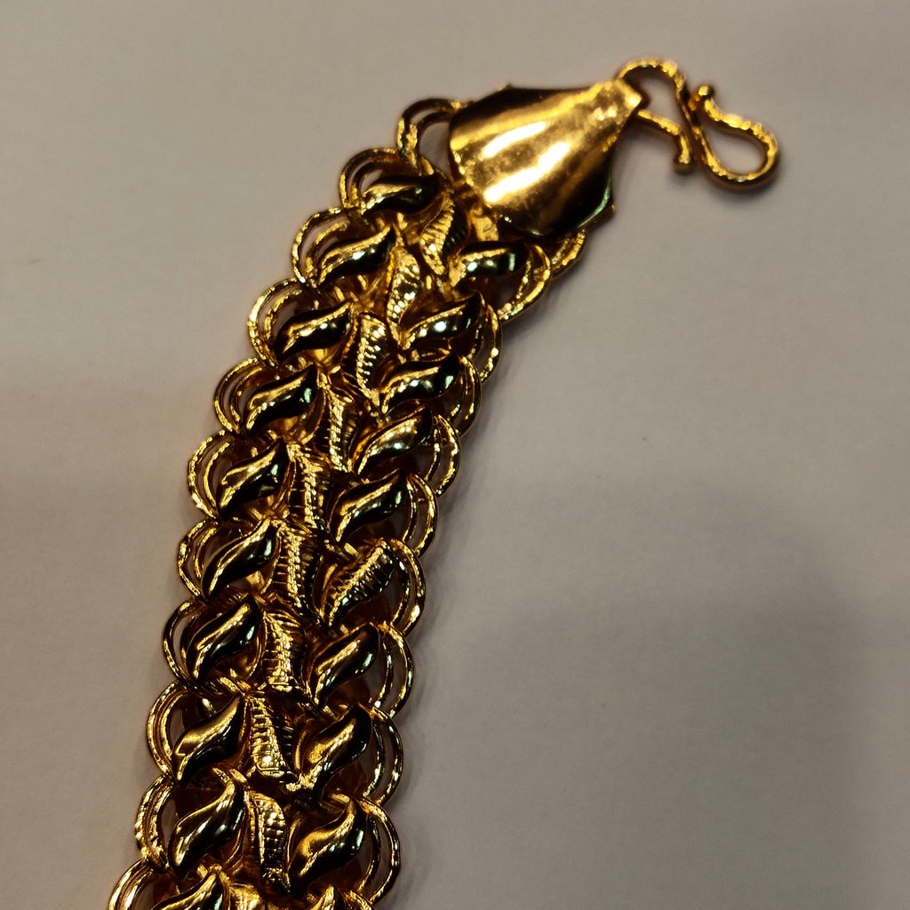 ASP 24K Gold Plated Heavy Men's Bracelet - Luxury Collection