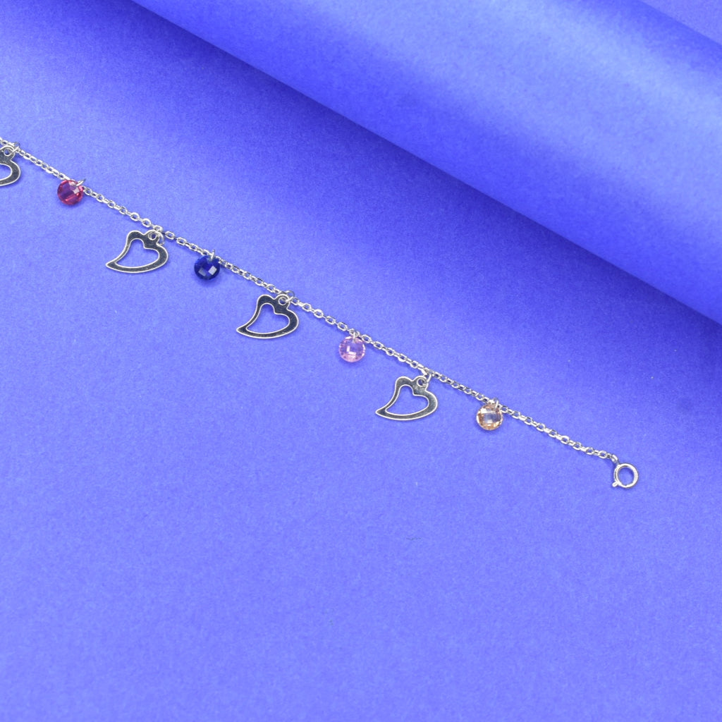 Sterling Silver Bracelet for Girls - Premium 925 Silver