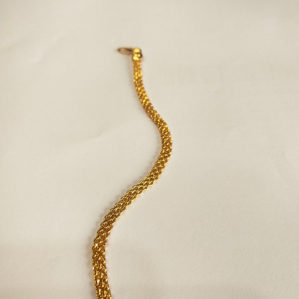 24K Gold Plated Chain Bracelet for Men - Luxury ASP Jewelry