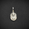 "Gleaming Tribute: The Silver Renuka Yelamma Locket"