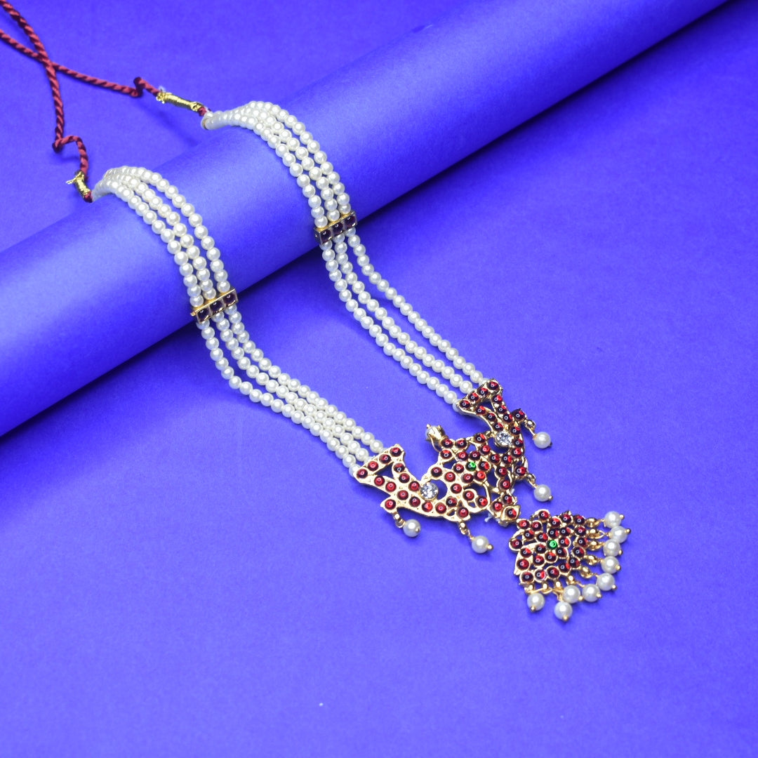 Authentic Classical Bharatanatyam Jewellery Set for Dancers by Asp Fashion Jewellery