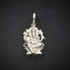 "Shine Bright with Silver: Exquisite 92.5 Ganesh Pendant"