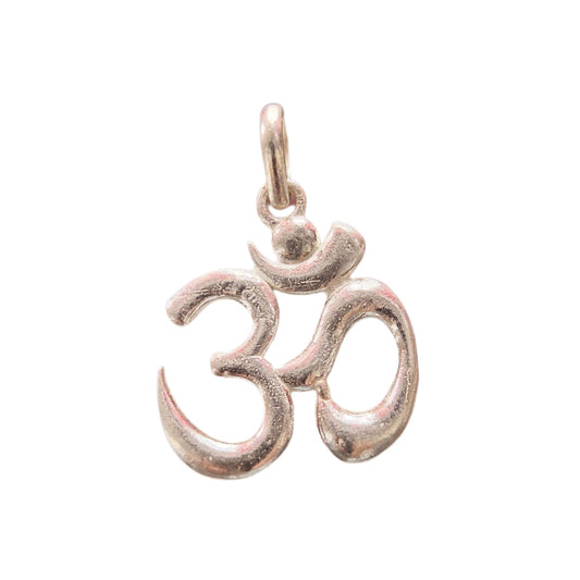 Wear Your Spiritual Style: The Allure of the Om Pendant in Sterling Silver