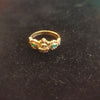 Panchaloha Emerald Goddess Lakshmi Ring