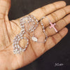 Elevate Your Prayers with ASP Silver's Exquisite 925 Sterling Silver Rosary Beads