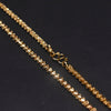 24K Gold Plated Chandramukhi Chain - 24 Inches