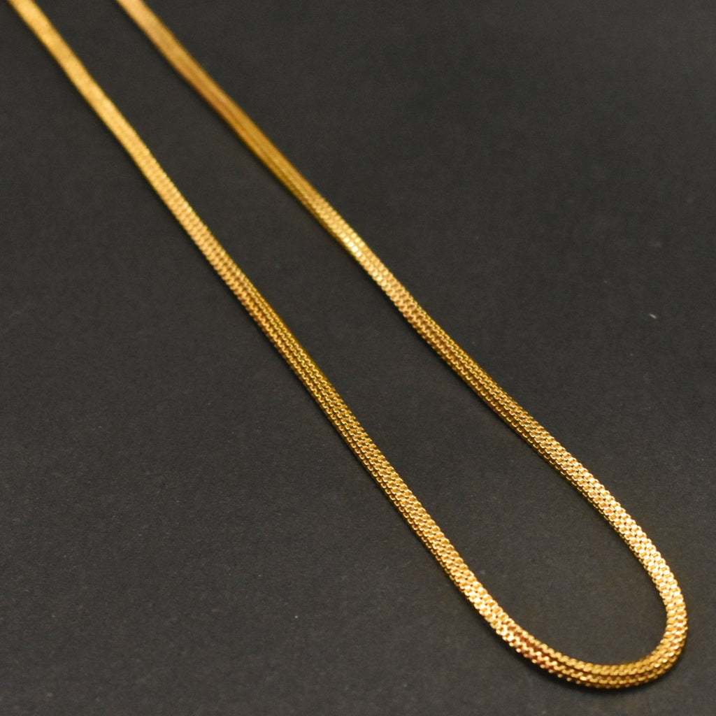 30 Inch 24K Gold Plated Chain - Premium Unisex Necklace