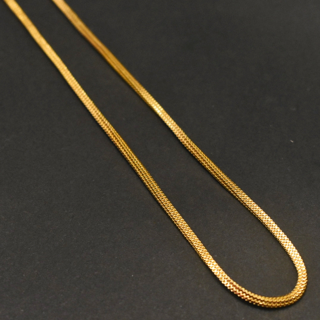 24 Inch 24K Gold Plated Chain - Premium Unisex Necklace