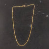 Gold Satellite Bead Chain Necklace for Women