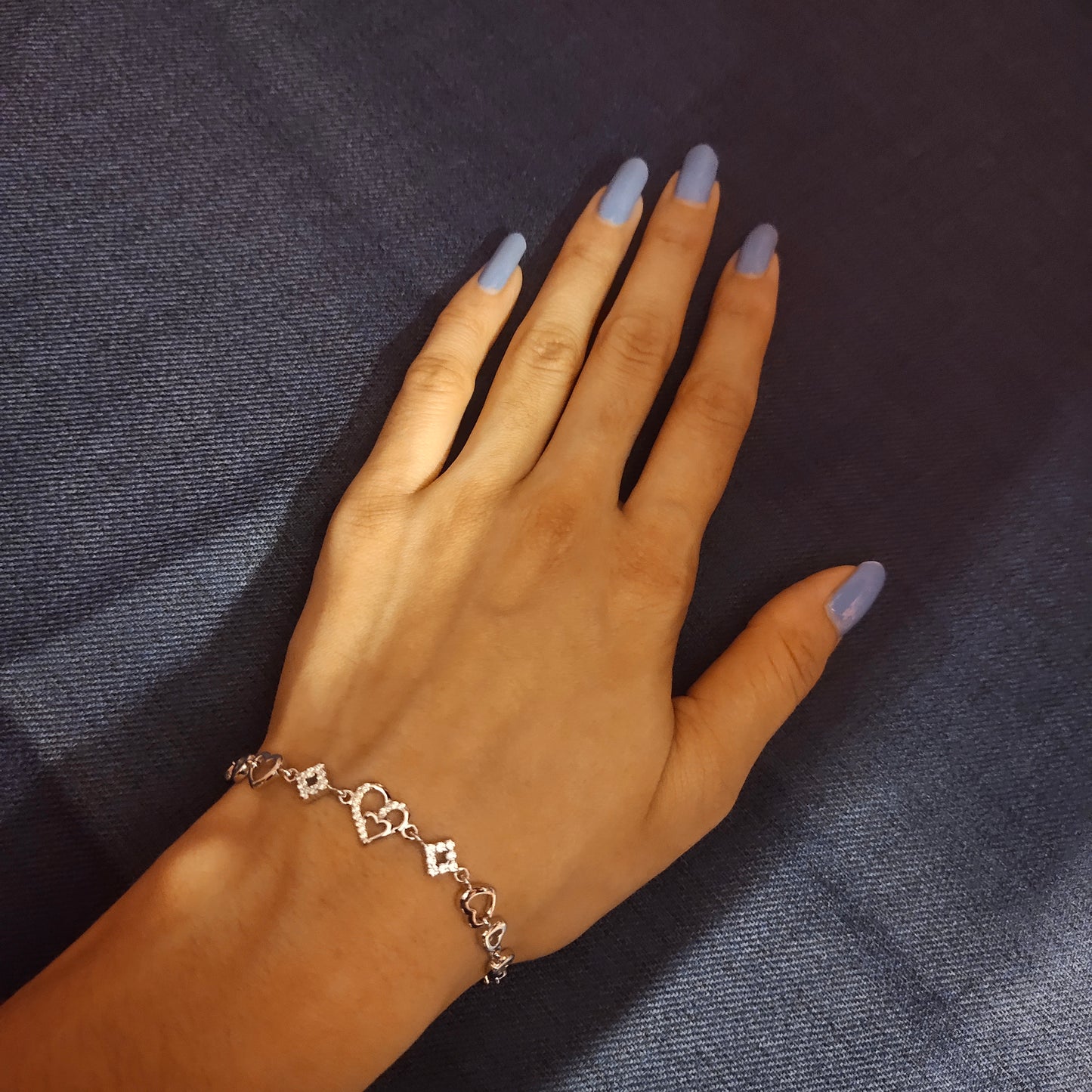 "Chic College Style: Elevate Your Look with Asp Fashion Jewellery's 925 Silver Bracelet"