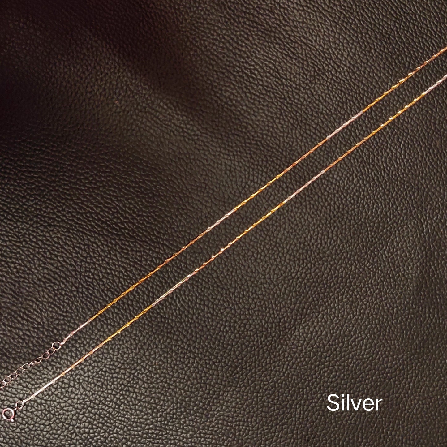 Embrace Style with ASP Silver's Dazzling Triple Tone 925 Silver Anklet