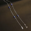 Stylish Asp Sterling Silver Evil Eye Beaded Anklets