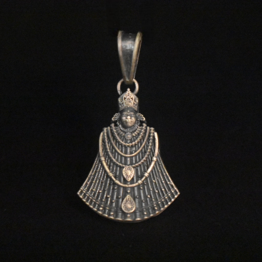 925 Pure Silver Khatu Shyam Pendant for Men, Women & Kids