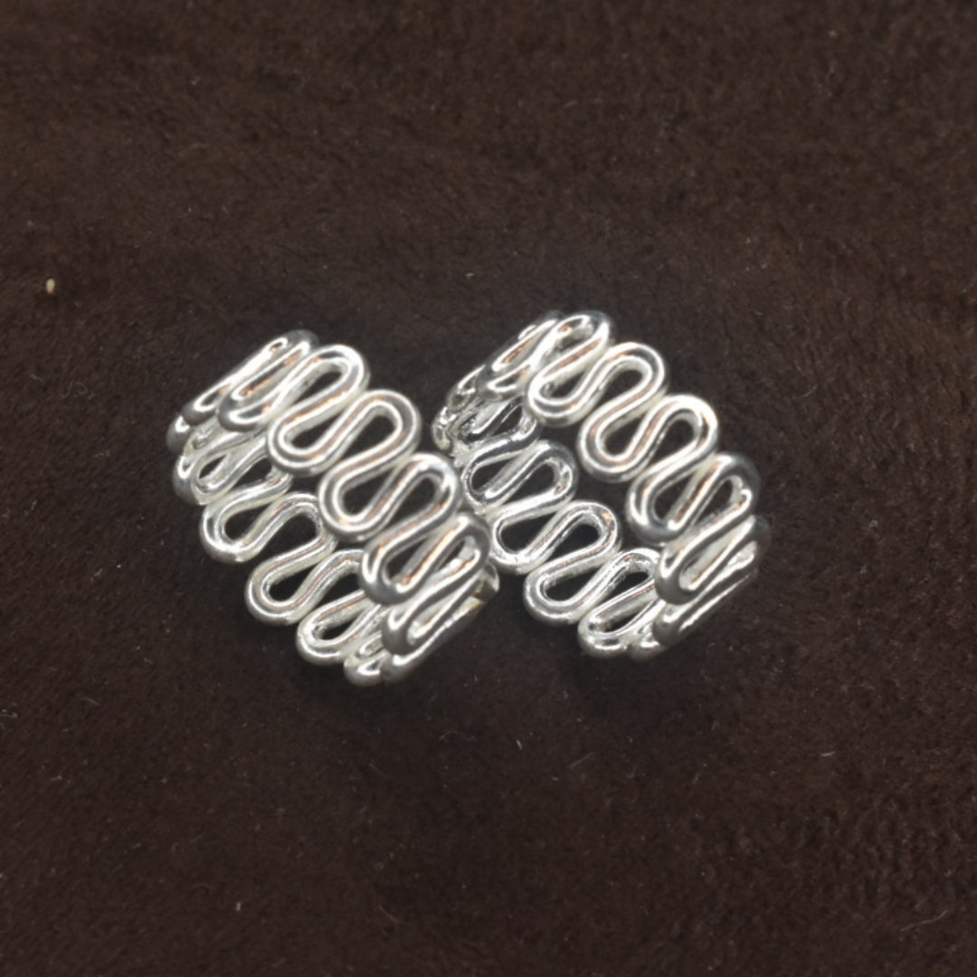 Asp Silver Toe Rings