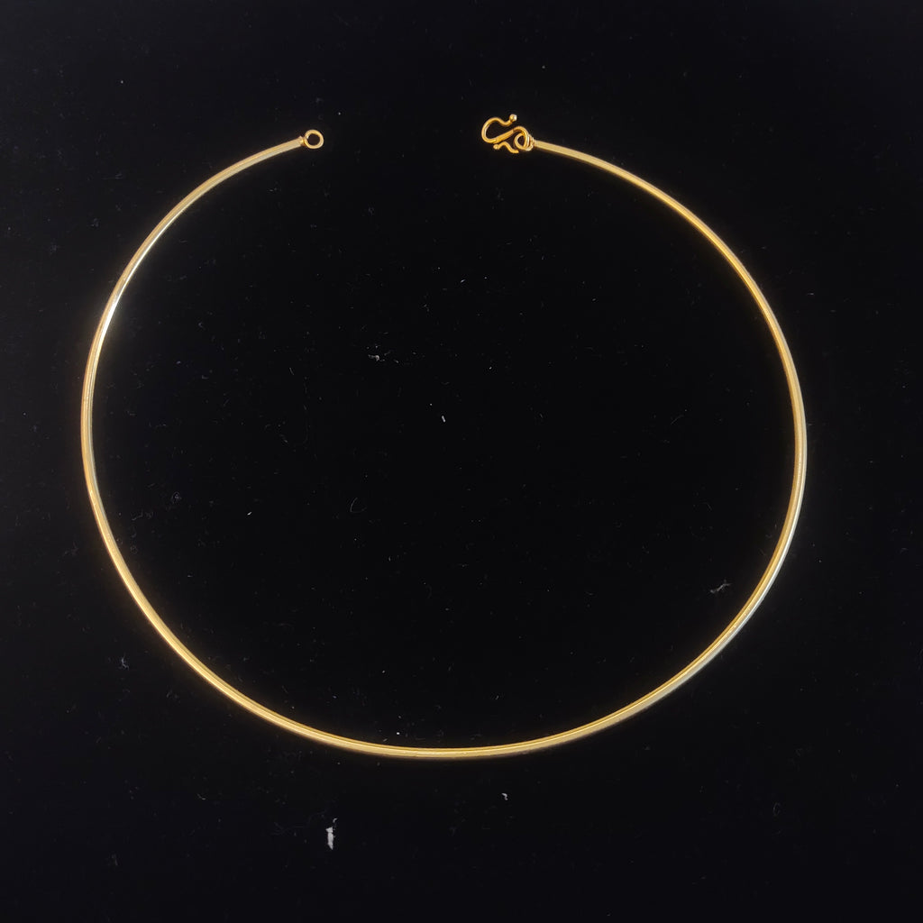 Gold Omega Hasli Necklace