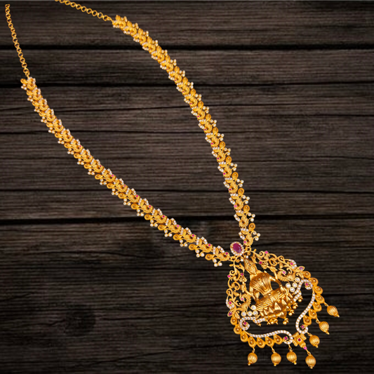 Antique Cz Laxmi Haram By Asp Fashion Jewellery