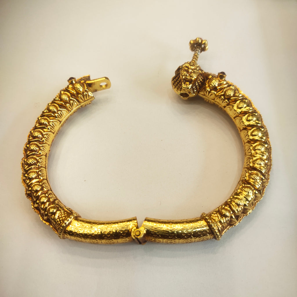 Asp Silver Nagas Simha Kada for Men