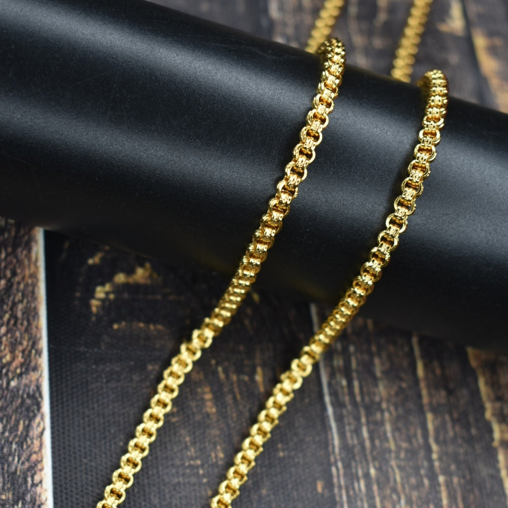 24K Gold-Plated Chain - Premium Unisex Fashion Chain