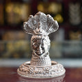 Pure Silver Shivaling Idol - Handcrafted Lord Shiva Lingam