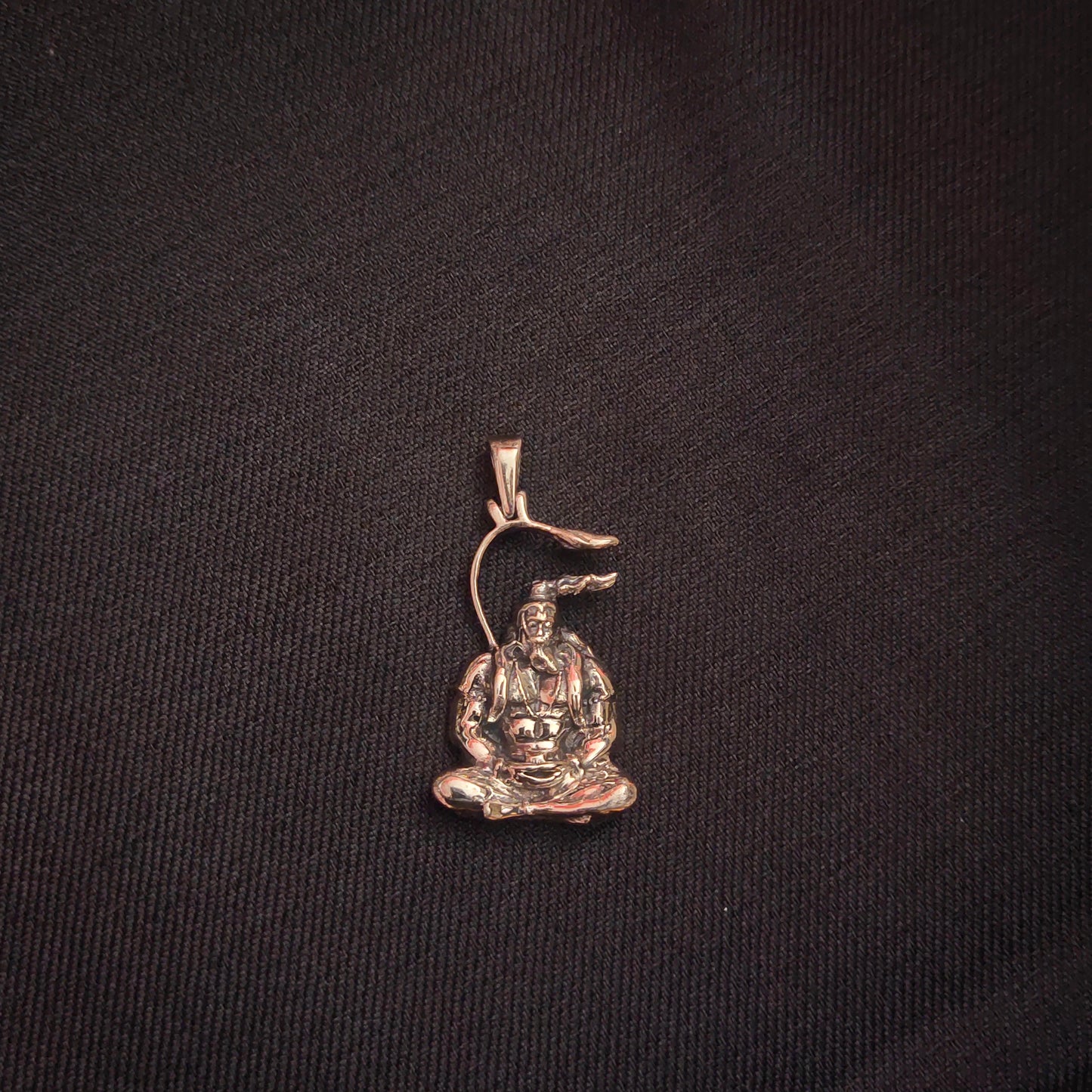 Asp silver hanuman locket