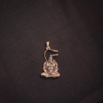 Asp silver hanuman locket