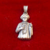 925 Hallmarked Silver Jalaram Bapa Pendant