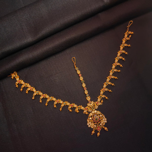 "Timeless Elegance: Embrace the Antique Mathapatti Trend with ASP Fashion Jewellery"