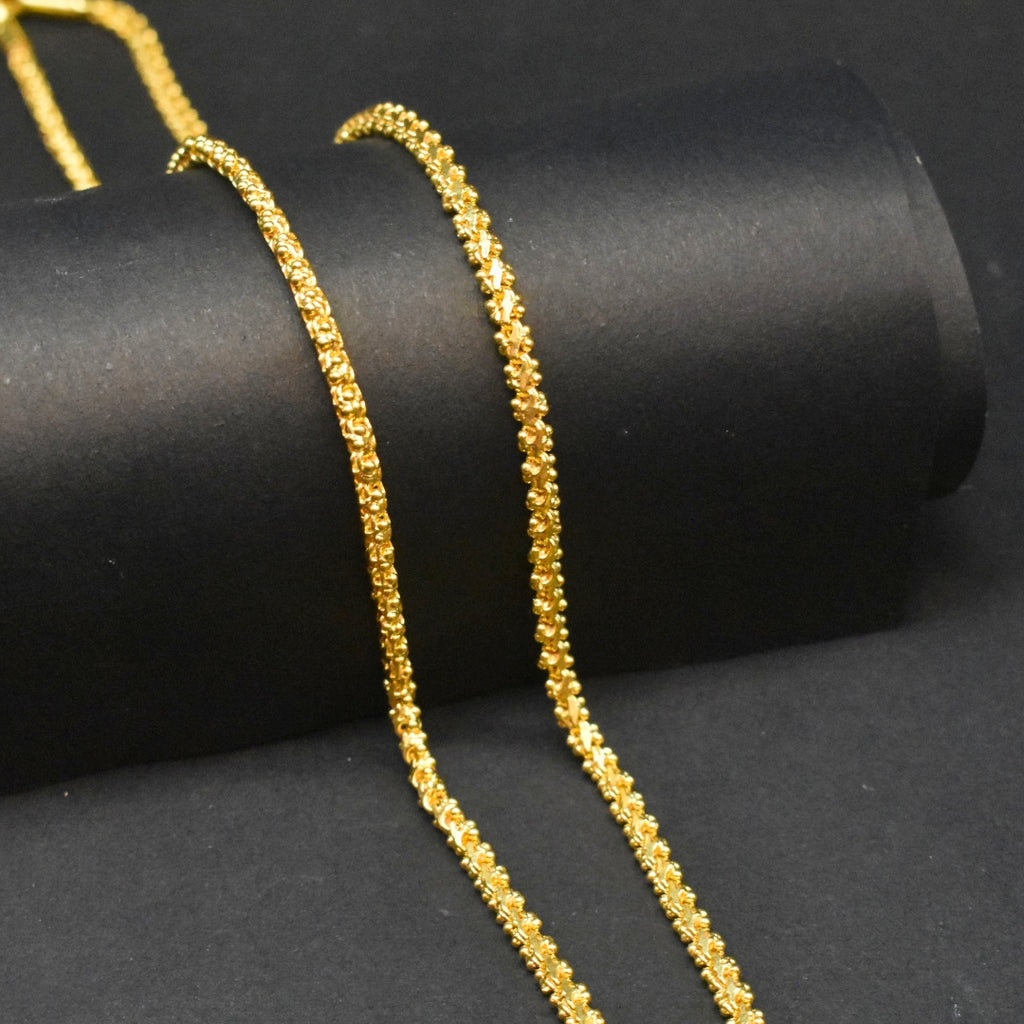 Panchaloha Chain 24 Inches - Unisex Traditional Five Metal Chain | Anti-Tarnish