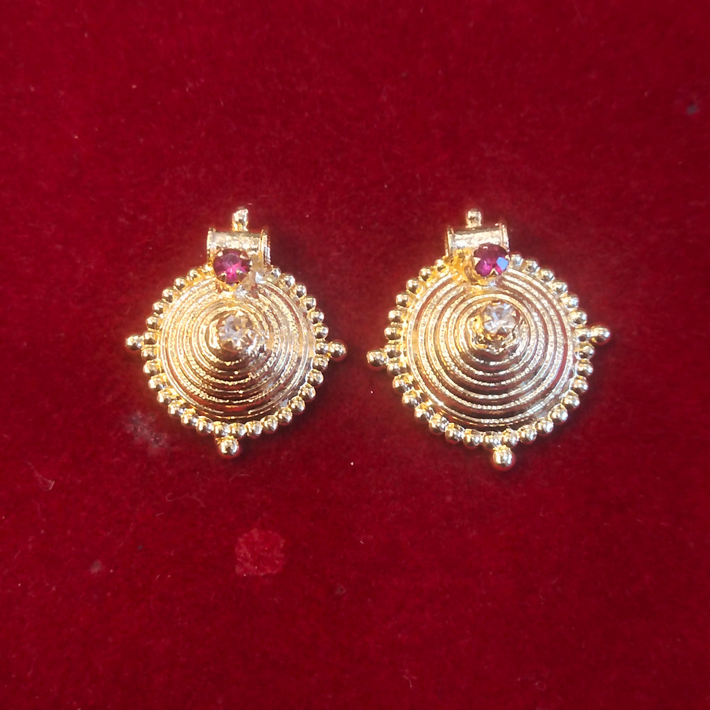 Thali Bottu Spiral Design Mangalsutra Pendant