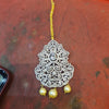 CZ Maang Tikka with Pearl Drops