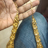 Exquisite Antique Nakshi Goddess Laxmi Long Necklace Set